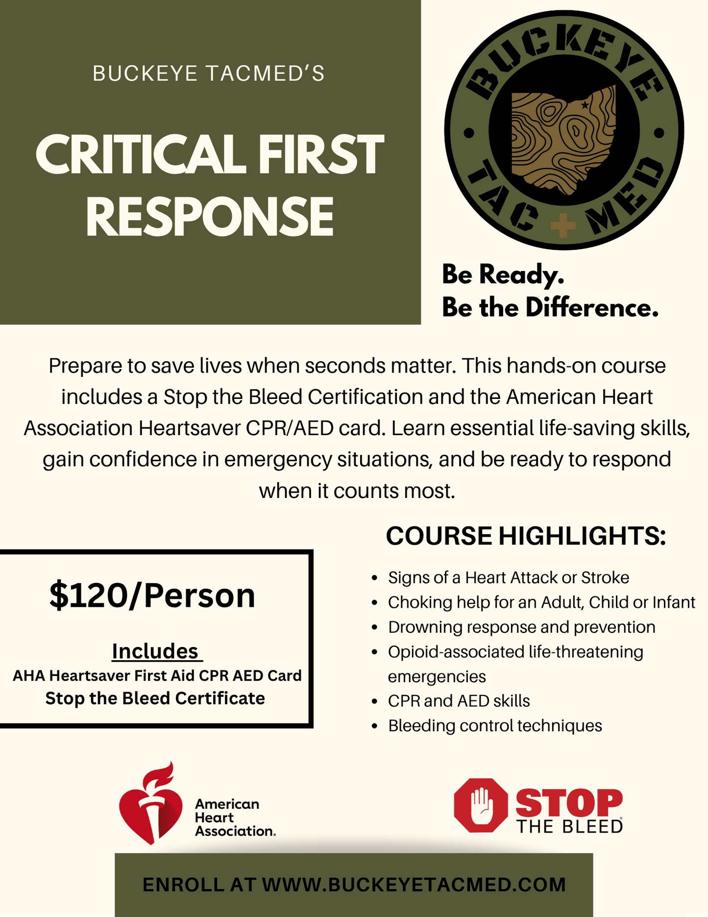 Critical First Response - Buckeye TacMed