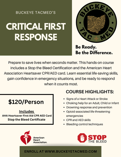 Critical First Response - Buckeye TacMed