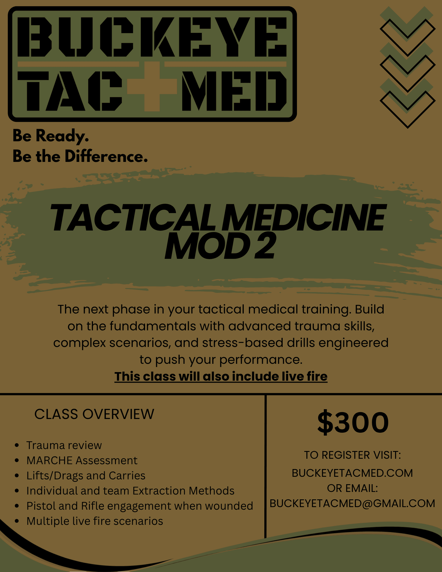 Tactical Medicine - Mod 2 - Buckeye TacMed
